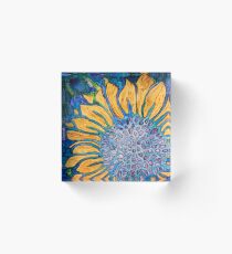 Sunflower Acrylic Block