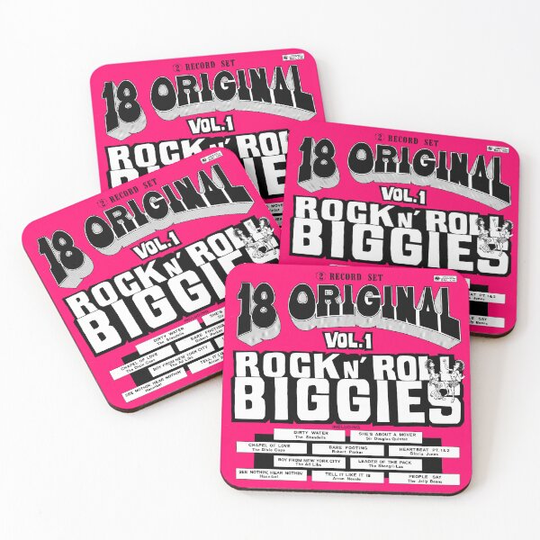 Item preview, 18 ORIGINAL ROCK 'N ROLL BIGGIES - RECORD SLEEVE designed and sold by ThrowbackAds.