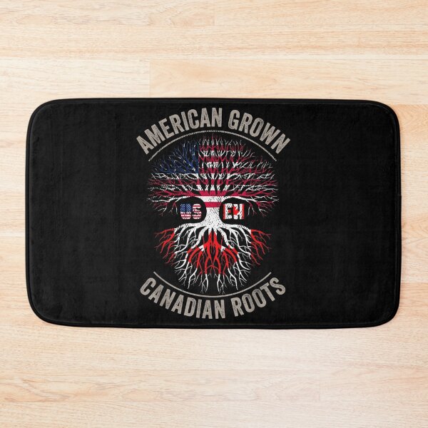 Item preview, American Grown Canadian Roots US-EH Canada Flag designed and sold by SatouKuru.