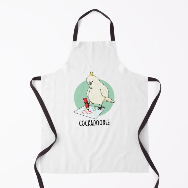 Item preview, Cockadoodle Funny Cockatoo Puns designed and sold by punnybone.