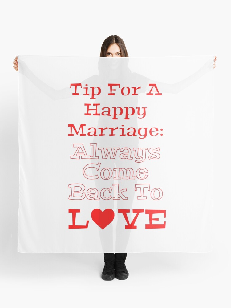 Marriage Wedding Anniversary Gift Scarf By Keendeals Redbubble