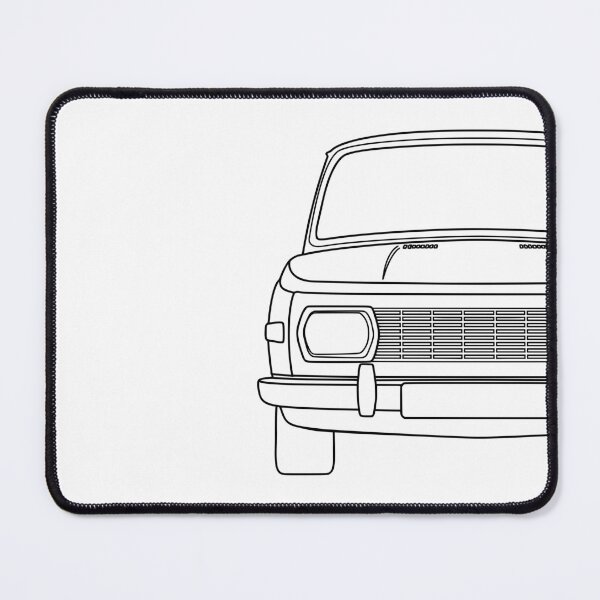 Item preview, Wartburg 353 black lines designed and sold by EdimDesign.