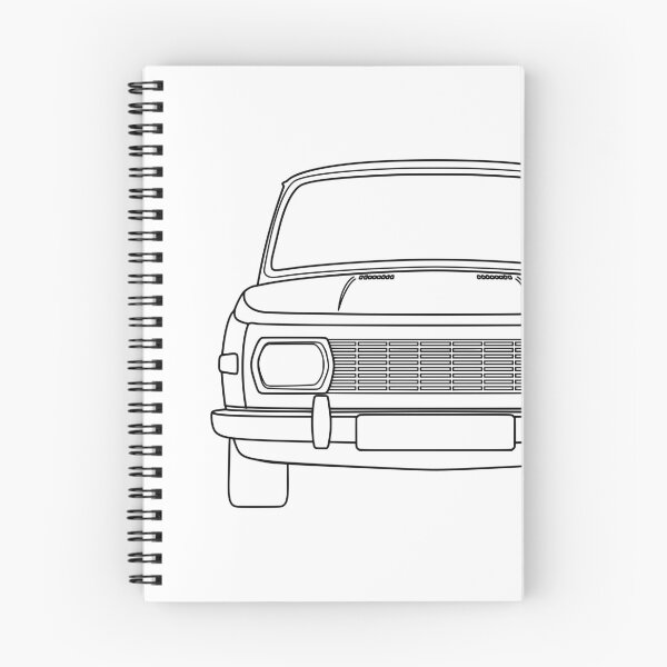 Item preview, Wartburg 353 black lines designed and sold by EdimDesign.