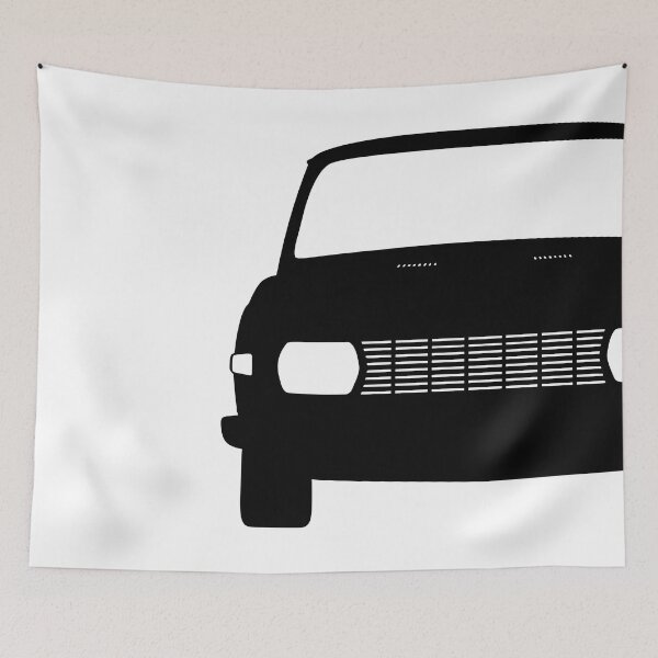Item preview, Wartburg 353 black silhouette designed and sold by EdimDesign.