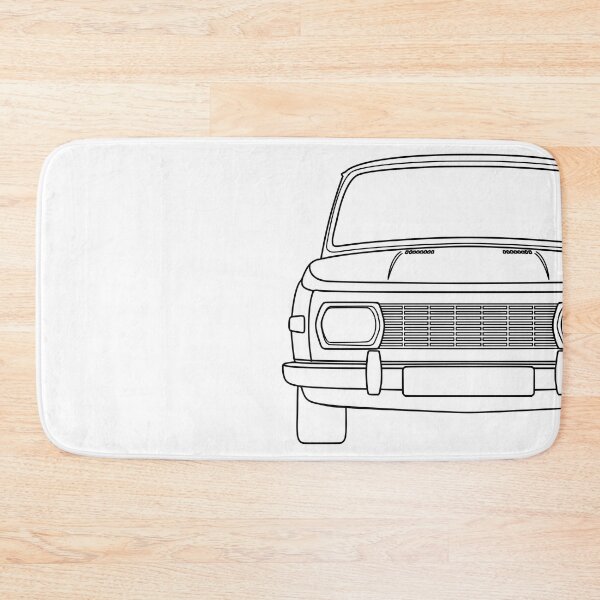 Item preview, Wartburg 353 black lines designed and sold by EdimDesign.