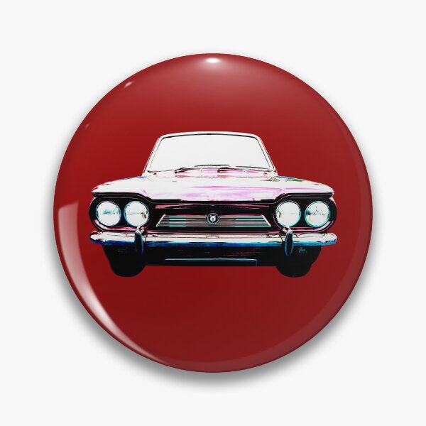 Item preview, Singer Chamois 1960s British classic car high contrast colour designed and sold by soitwouldseem.