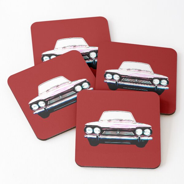 Item preview, Singer Chamois 1960s British classic car high contrast colour designed and sold by soitwouldseem.