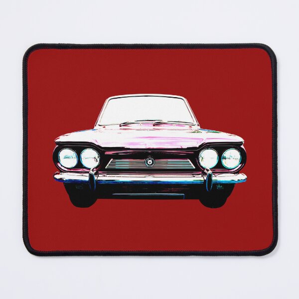 Item preview, Singer Chamois 1960s British classic car high contrast colour designed and sold by soitwouldseem.