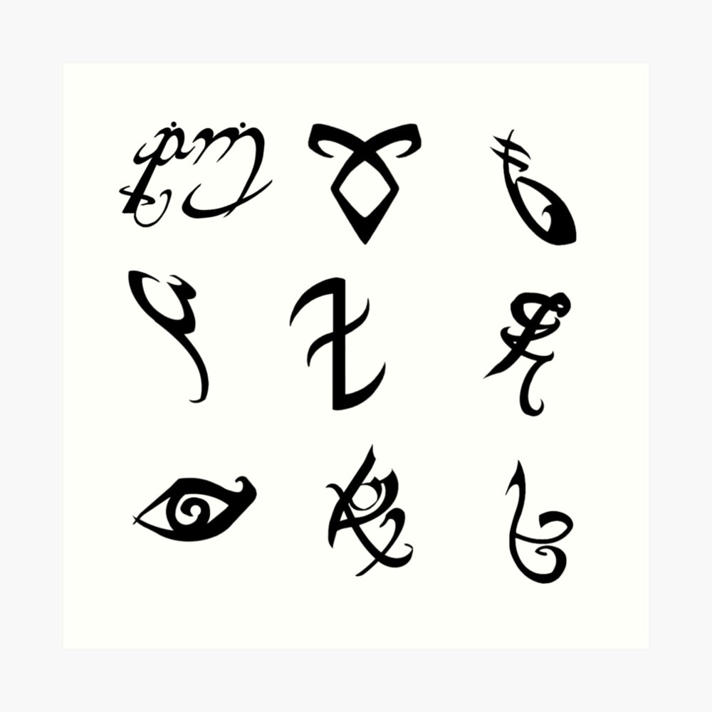 City of Bones The Mortal Instruments Runes Clary Fray Alec Lightwood,  others, tattoo, geek, mortal Instruments png | PNGWing