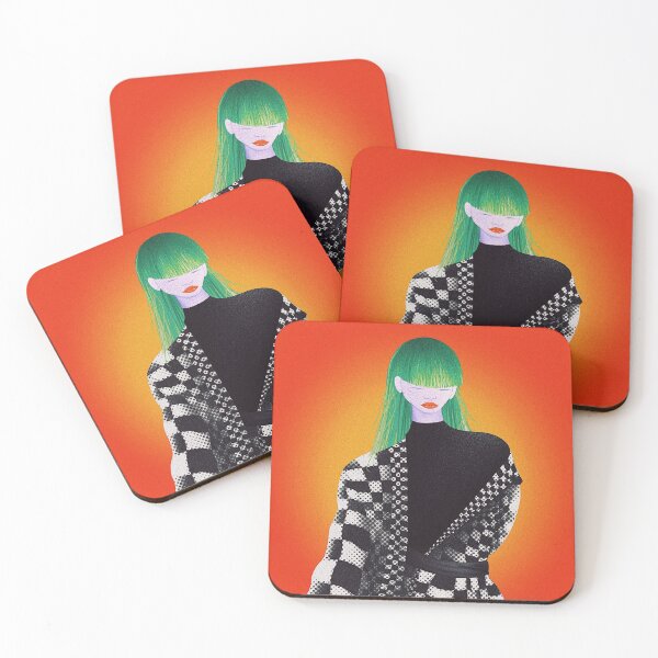 Item preview, Green Haired Lady Concept Art designed and sold by Studiocobas.