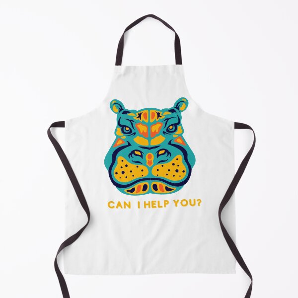 Item preview, Funny & Upset Hippo Design designed and sold by PIXTrending.