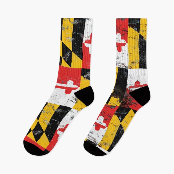 Item preview, Distressed Maryland State Flag Design designed and sold by MayhemDesigns.