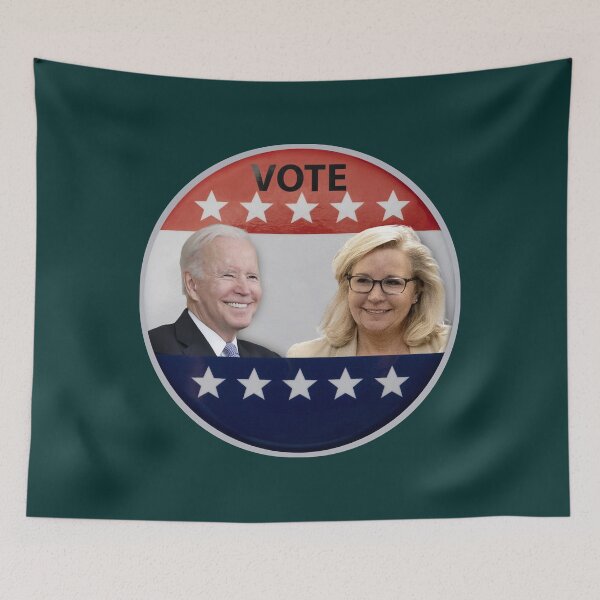 Artikelvorschau, Liz Cheney 2024 zum Präsidenten entworfen und verkauft von Wraptious.