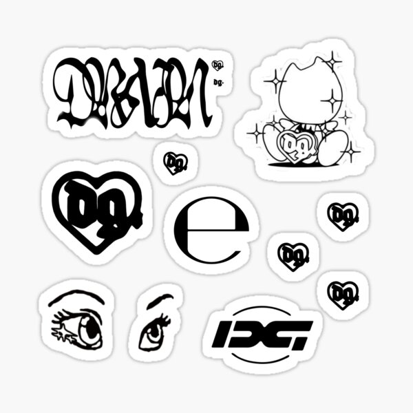 "drain gang stickers (10 pcs)" Sticker for Sale by WyntersStuff Redbubble