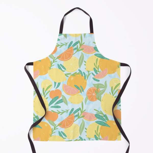 Item preview, Summertime Fruits and Citrus Juice Seamless Pattern designed and sold by Alex Goubar.