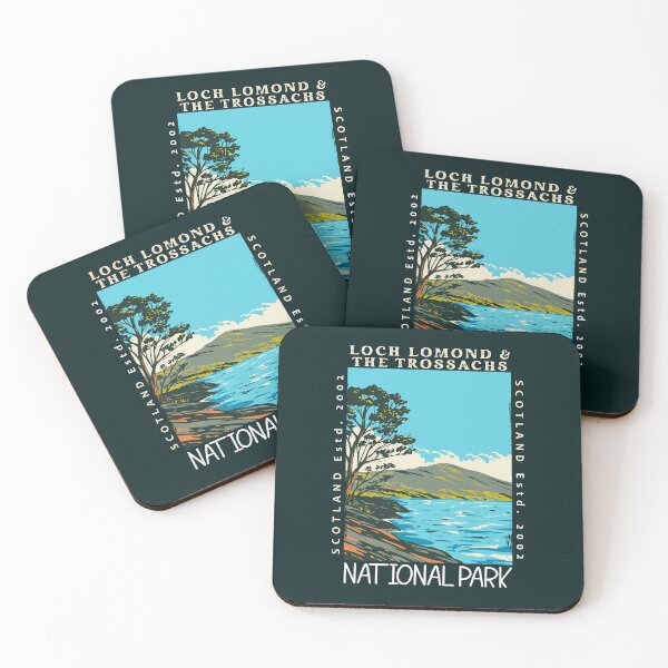 Item preview, Loch Lomond and the Trossachs National Park Distressed designed and sold by KrisSidDesigns.