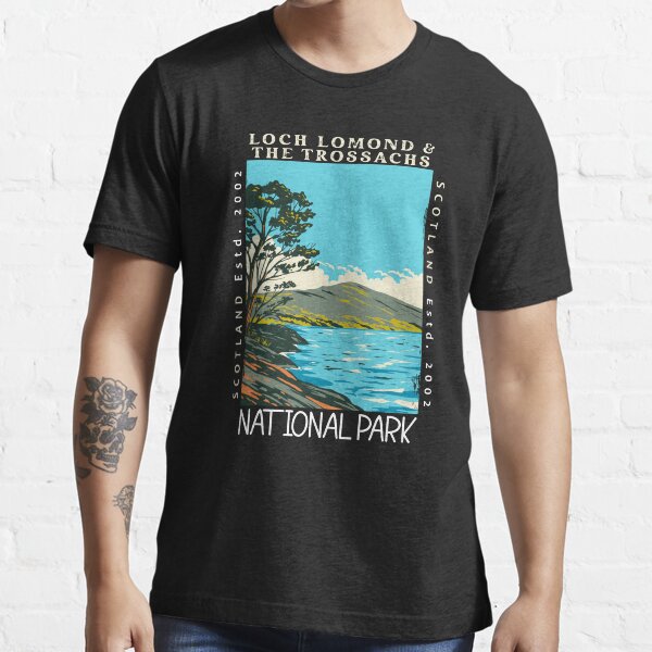 Item preview, Loch Lomond and the Trossachs National Park Distressed designed and sold by KrisSidDesigns.