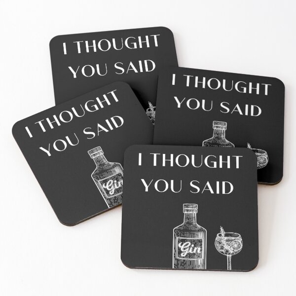 Item preview, Gym? I thought you said Gin - Funny gym quotes designed and sold by FitDonuut.