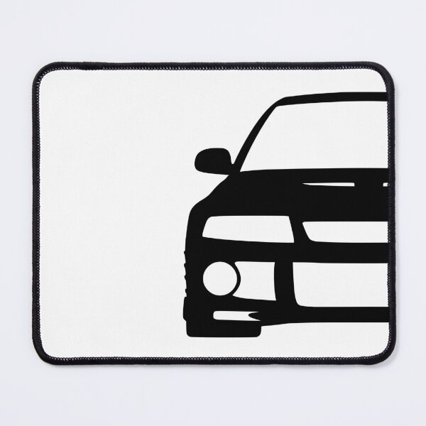 Item preview, Mitsubishi Lancer EVO VI black silhouette designed and sold by EdimDesign.