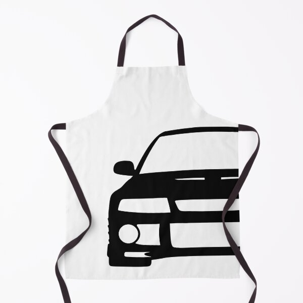 Item preview, Mitsubishi Lancer EVO VI black silhouette designed and sold by EdimDesign.