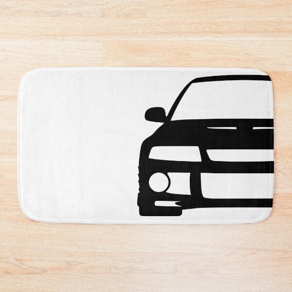 Item preview, Mitsubishi Lancer EVO VI black silhouette designed and sold by EdimDesign.