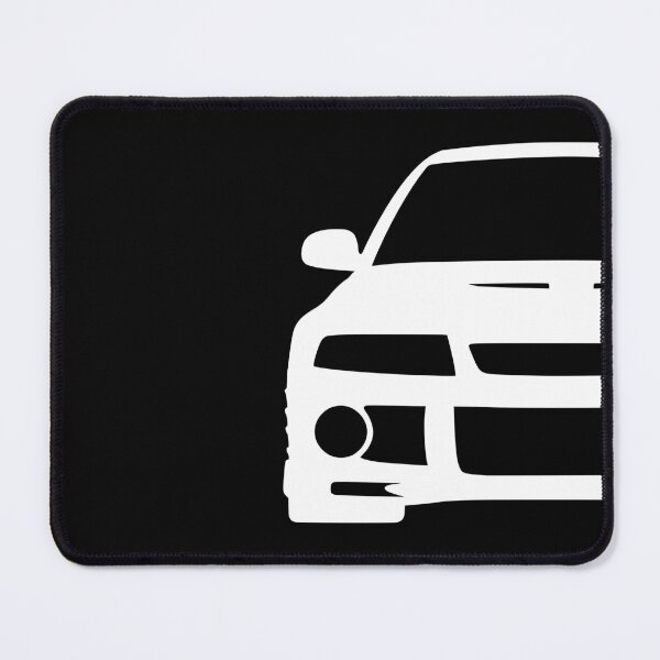 Item preview, Mitsubishi Lancer EVO VI white silhouette designed and sold by EdimDesign.