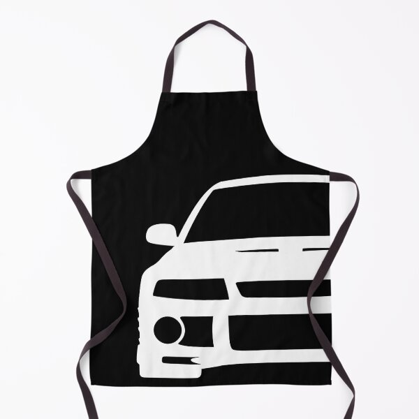 Item preview, Mitsubishi Lancer EVO VI white silhouette designed and sold by EdimDesign.
