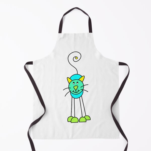 Item preview, funny colorful cats doodle designed and sold by Nicole Bleck.