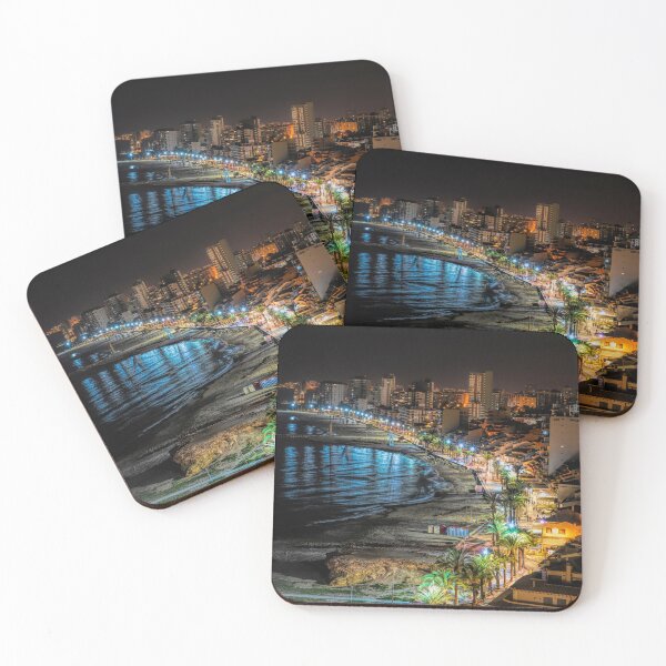 Item preview, Night Time El Campello Lights Spain Costa Blanca designed and sold by acceleratorhams.