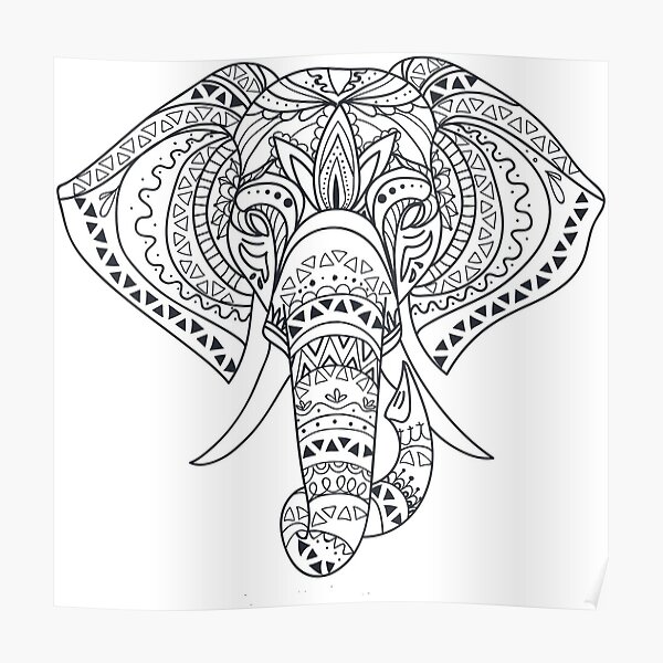 Elephant Tattoo Posters for Sale | Redbubble Elephant Tattoo Posters for Sale | Redbubble
