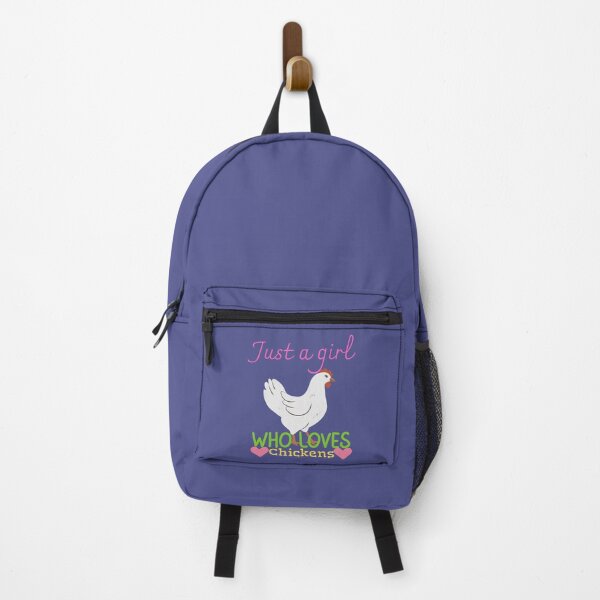 Vista previa del artículo con la obra «Solo una chica que ama las gallinas.», diseñado y vendido por Dailyanimal.