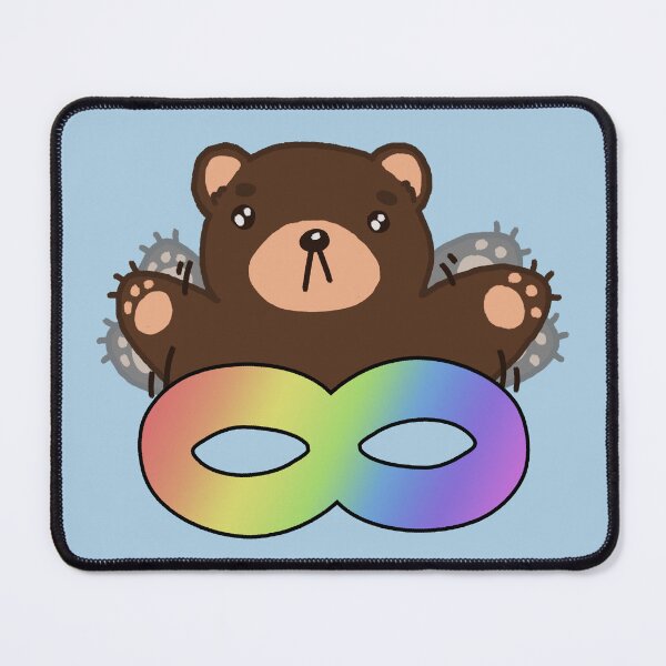 Item preview, Infinity Rainbow - Bear Reminders designed and sold by sticker-li.