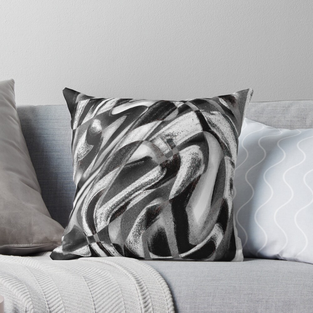 Item preview, Throw Pillow designed and sold by Real-texture.