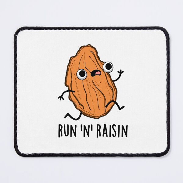 Item preview, Run N Raisin Funny Food Puns designed and sold by punnybone.
