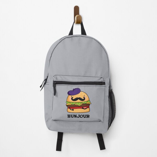 Item preview, Bunjour French Burger Funny Bun Puns designed and sold by punnybone.