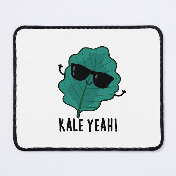 Item preview, Kale Yeah Funny Veggie Puns  designed and sold by punnybone.
