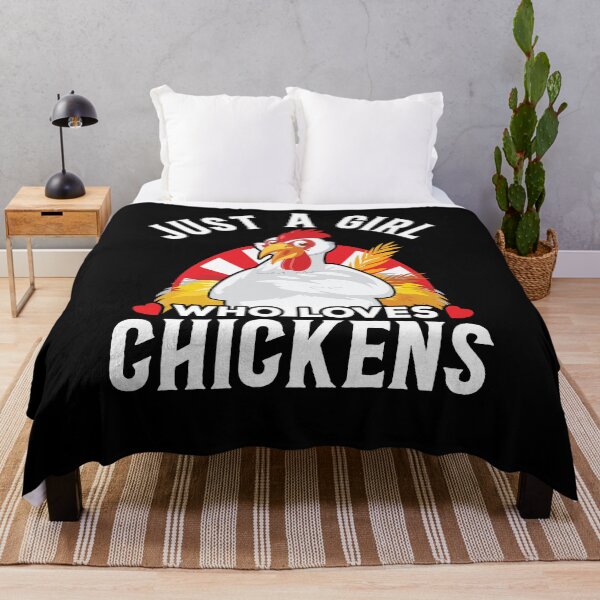 Item preview, Just A Girl Who Loves Chickens Shirt, Chicken Lover Shirt, Chicken Owner Shirt, Chicken Girl Shirt, Farm Lover Shirt, Crazy Chicken Lady designed and sold by aymob.