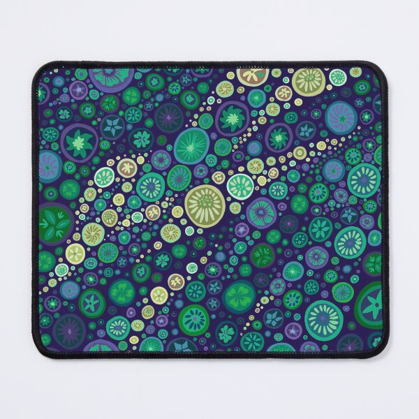 Item preview, Ophelia - purple/green variant designed and sold by Rachel Quinlan.