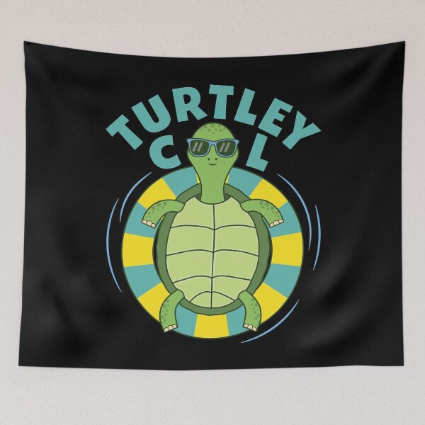 Item preview, Turtley Cool - Cute Turtle designed and sold by ttttee.