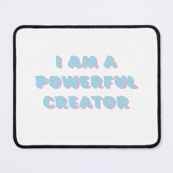 Item preview, I am a Powerful Creator - Law of Attraction Positive Affirmation designed and sold by joynation.