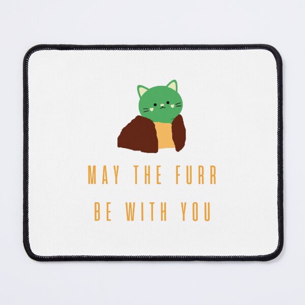 Item preview, MAY THE FURR BE WITH YOU cat funny designed and sold by animalcutie.