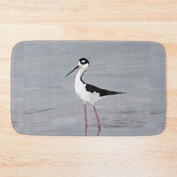 Item preview, The Black Necked Stilt Bird designed and sold by Lacey Schmidt.