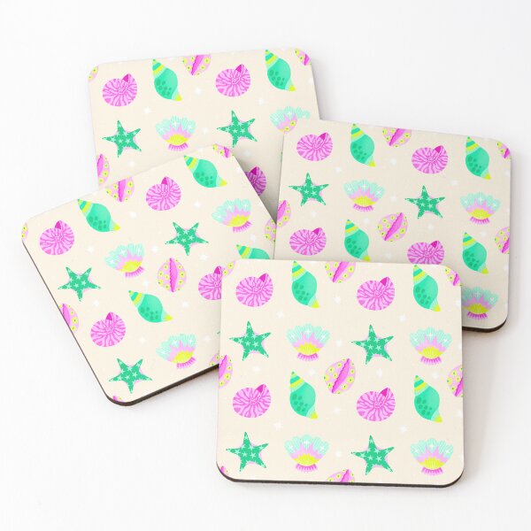 Item preview, Colourful Seashell Pattern designed and sold by Charlie Dyer.
