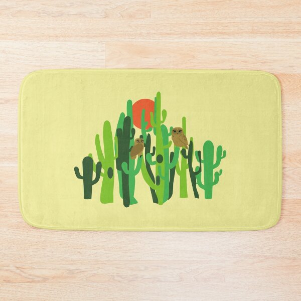 Item preview, Saguaros Cactus Forest Desert Owls Sunset designed and sold by Anna Lemos.