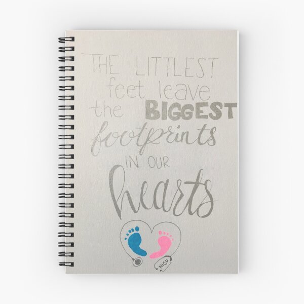 Item preview, NICU Big Footprints designed and sold by ArtBySorbet.