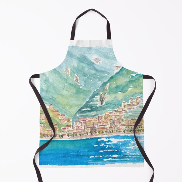 Item preview, Minori on Amalfi Coast View from Mediterranean Sea designed and sold by artshop77.