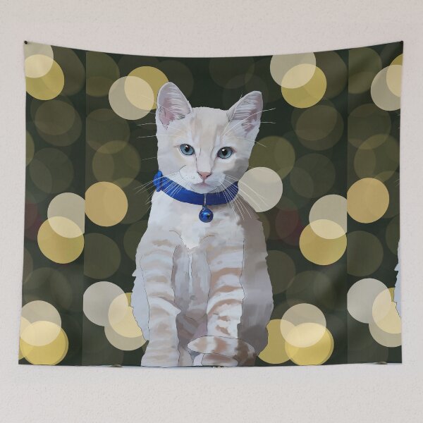 Item preview, A Kitten for Christmas designed and sold by Lacey Schmidt.