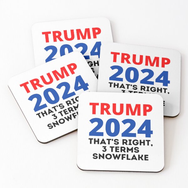Item preview, Trump 2024 That's Right 3 Terms Snowflake designed and sold by ChrisHienHo.