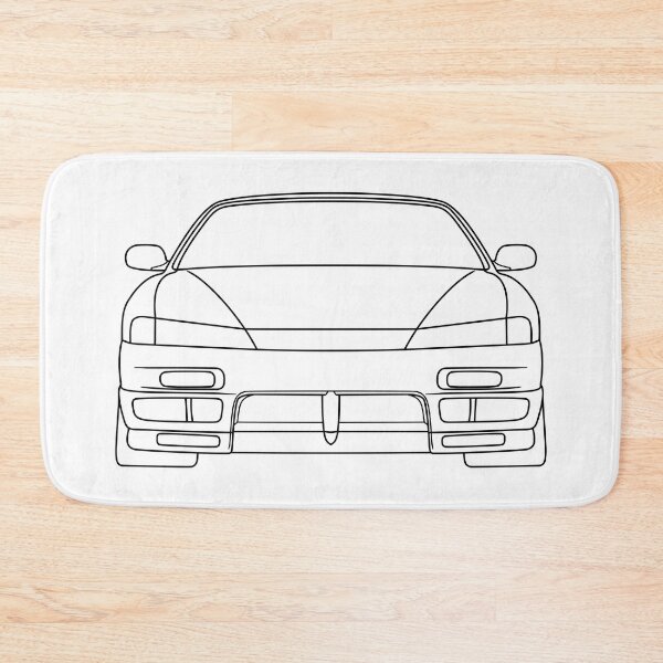 Item preview, Nissan Silvia S14 200SX black lines designed and sold by EdimDesign.