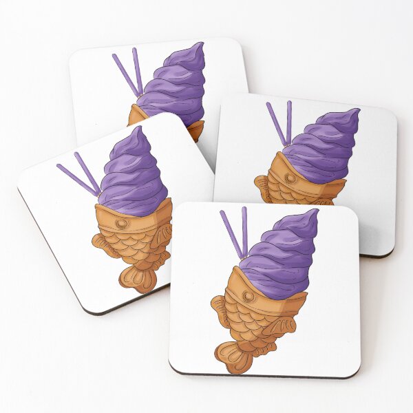 Item preview, Kawaii Ube Taiyaki designed and sold by kawaiisweet.